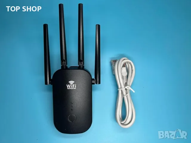 Нов 1200Mbps WiFi удължители усилвател на сигнала за дома Антена интернет, снимка 7 - Друга електроника - 49604602