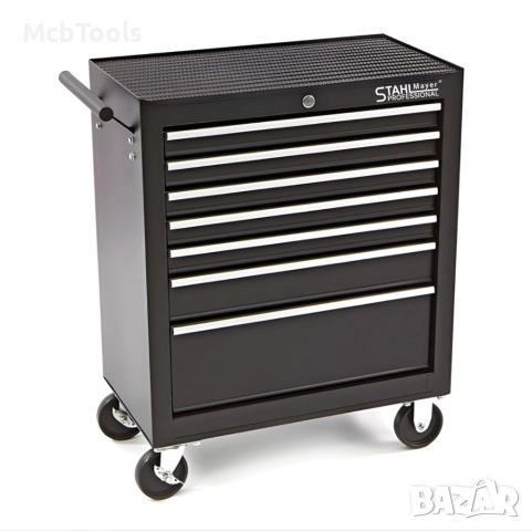 Празен шкаф за инструменти със 7 чекмеджета StahlMayer – Eco