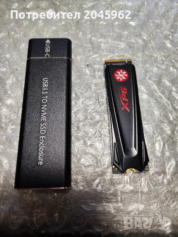 Външен диск стик 256GB nvme. , снимка 4 - Външни хард дискове - 56046355