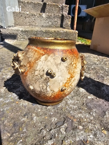 „Антична роза“ – Авторска декоративна ваза