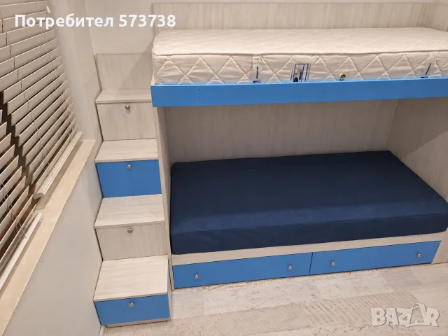 Детска спалня на две нива, снимка 3 - Спални и легла - 56157054