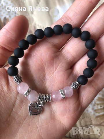 2 ръчнонаправени гривни с кристали, снимка 7 - Гривни - 37039665