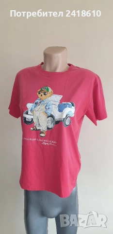 POLO Ralph Lauren Bear  Cotton Size M НОВО! ОРИГИНАЛ! Дамка Тениска!, снимка 7 - Тениски - 53949970