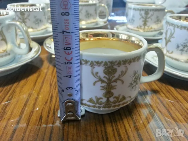 Стар български порцелан чаши за кафе , снимка 9 - Антикварни и старинни предмети - 50107824