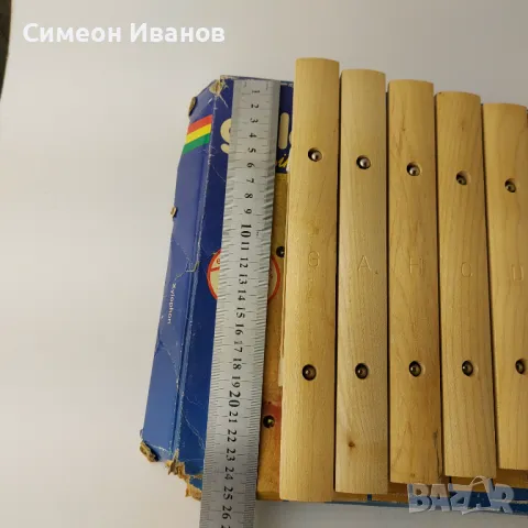 Стар Детски Дървен Ксилофон ГДР  B0106, снимка 8 - Други ценни предмети - 48692857