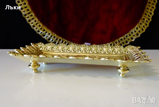 Кралски бронзов съд,барок. , снимка 6 - Антикварни и старинни предмети - 36673910