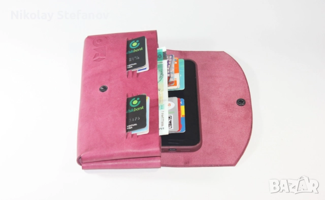 Дизайнерски оригами портфейл, снимка 4 - Портфейли, портмонета - 52755429