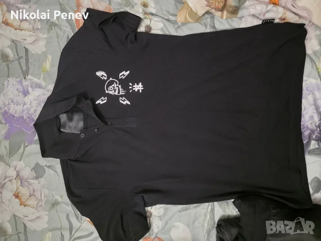 оригинална тениска Philipp Plein – Skull Print Polo Shirt