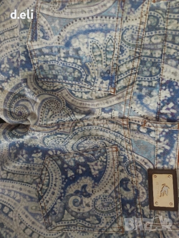 ETRO Original Size 29 Памук Страхотен панталон, снимка 5 - Панталони - 51615945