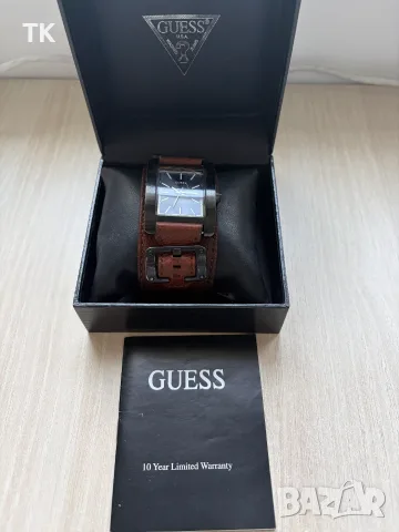 Продавам мъжки часовник Guess (U10573G1) – Пълен комплект, с нова батерия!
