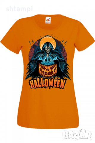 Дамска тениска Halloween 03,Halloween,Хелоуин,Празник,Забавление,Изненада,Обичаи,, снимка 8 - Тениски - 38144922