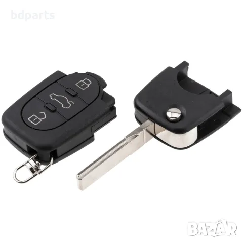 Кутийка за ключ с 3 бутона AUDI A2, A3, A4 B5, A4 B6, A6 C5, TT, VW BORA, GOLF IV ,PASSAT B5 FL,