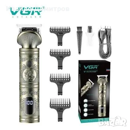 ПРОФЕСИОНАЛНА МАШИНКА ЗА ПОДСТРИГВАНЕ VGR, V-962, АКУМУЛАТОРНА, снимка 2 - Тримери - 56072446