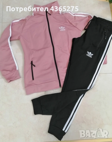 ❎🔝❤️Нов модел плътни дамски екипи❎ 3 цвята, с ципове на всички джобове, бродерия,3 цвята, снимка 3 - Спортни екипи - 51657980