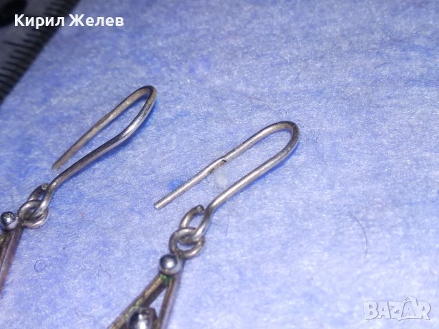 СТАРИННИ СРЕБЪРНИ РЕТРО ОБИЦИ ФИЛИГРАННО СРЕБРО 950 РЪЧНА МАЙСТОРСКА ИЗРАБОТКА 37825, снимка 6 - Антикварни и старинни предмети - 40768382