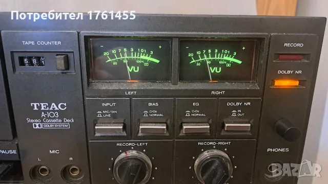 Класически клавишен дек TEAC A-103, снимка 12 - Декове - 48846944