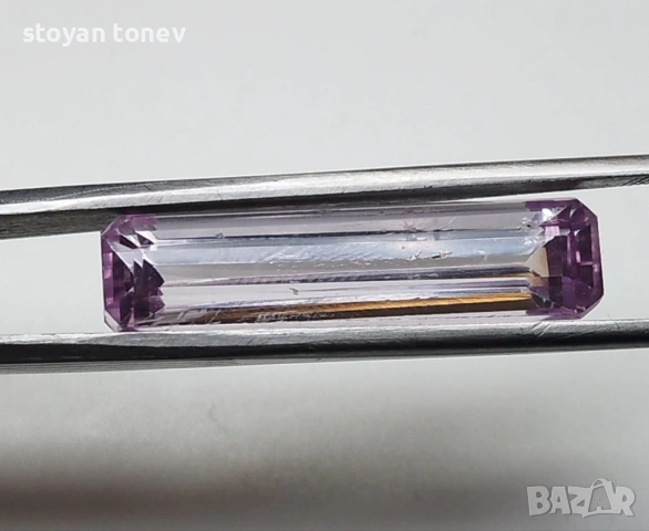 Рядък И Красив Eстествен Кунцит 14.45 Карата  – Голям И Елегантен!, снимка 7 - Други - 53917250