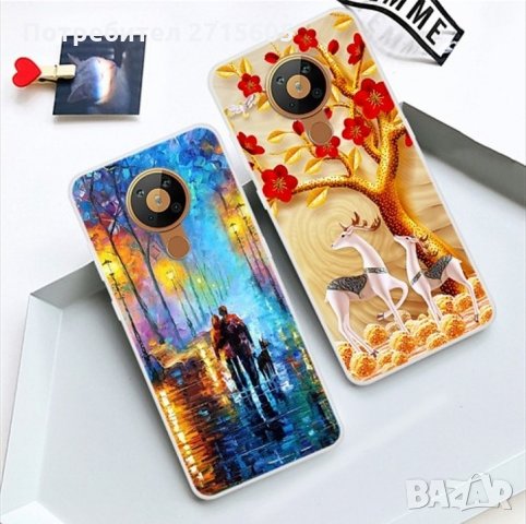 Nokia 5.3 Силиконов гръб с картинки 