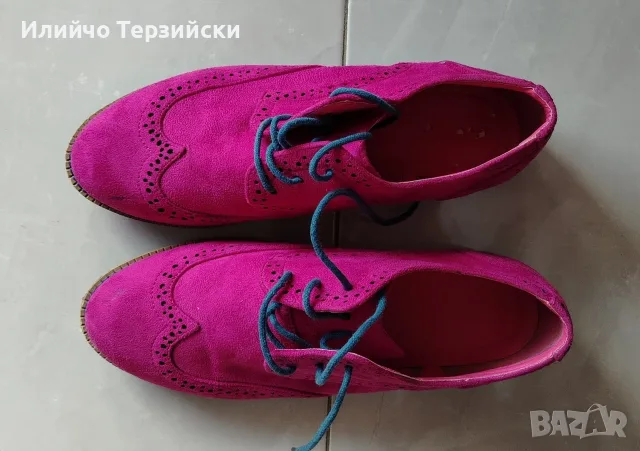 Дамски обувки - велур