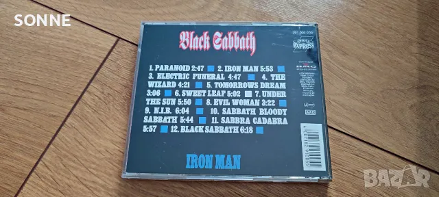 Black Sabbath - Iron Man (CD) Рядък, снимка 2 - CD дискове - 48093036