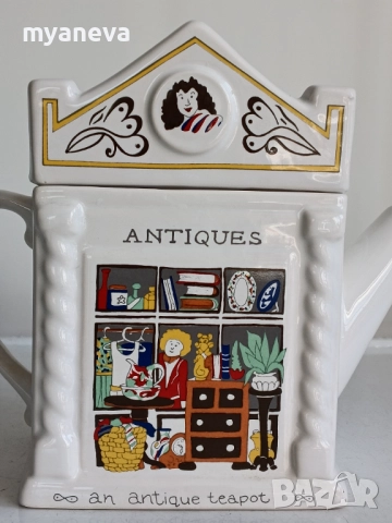 Колекционерски чайник "Wade English Life - Antique Shop"