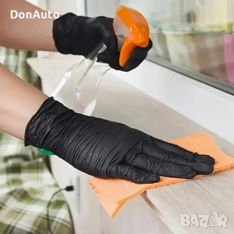 100 бр. Eднократни ръкавици, снимка 4 - Ръкавици - 53128811