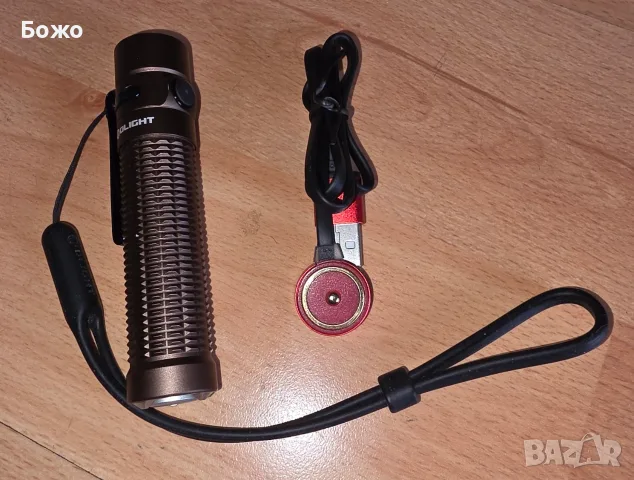 Нов LED фенер Olight Warrior Mini (до 1500 лумена) - кафяв , снимка 2 - Къмпинг осветление - 56201805