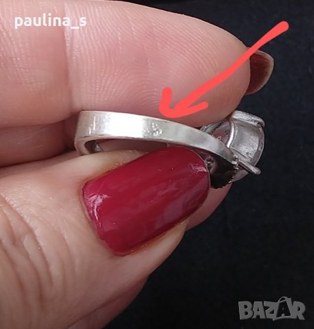 Изумителен сребърен пръстен проба 925 и житен клас , снимка 8 - Пръстени - 42322144