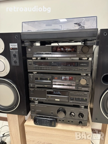 🔈ТОП аудио сет TECHNICS - Class AA - усилвател, дек, тунер, CD, еквалайзер и грамофон🔈, снимка 8 - Аудиосистеми - 55829039