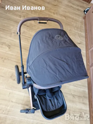 Бебешка количка Cybex Priam 4 + зимен чувал, снимка 4 - Детски колички - 55796583