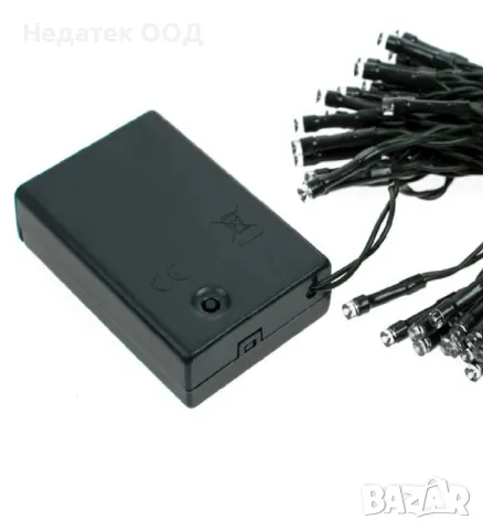 Декорация, Хелоуин, Лампи, Цветни, 60 бр. , 5,90 м., снимка 2 - Други - 47629216