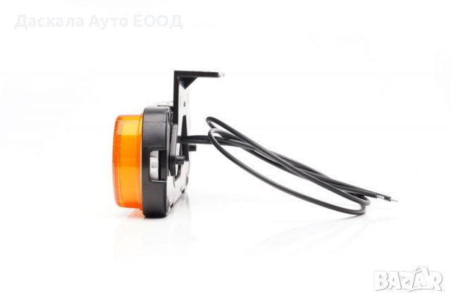 1бр. диодни ЛЕД LED НЕОН габарити токоси рогчета със скоба WAS 12-24V, снимка 2 - Аксесоари и консумативи - 40778406