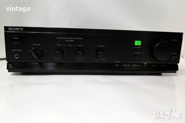Sony TA-F200, снимка 4 - Ресийвъри, усилватели, смесителни пултове - 42458372