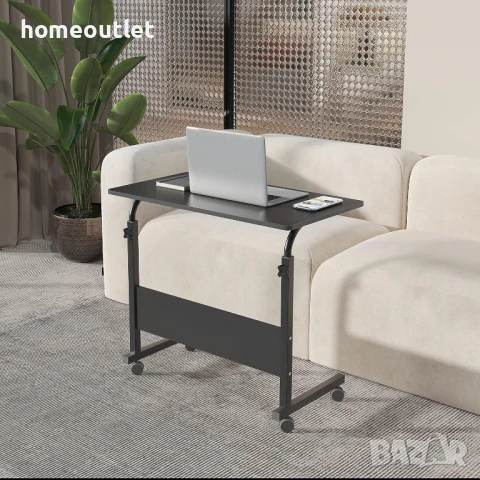 Мобилна помощна маса 10CZZS05-1-80BK, снимка 2 - Маси - 51168112