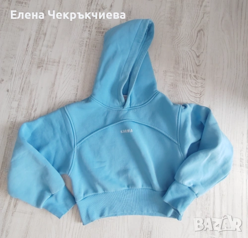 Карма сет в синьо, размер С, М, снимка 4 - Комплекти - 54216794