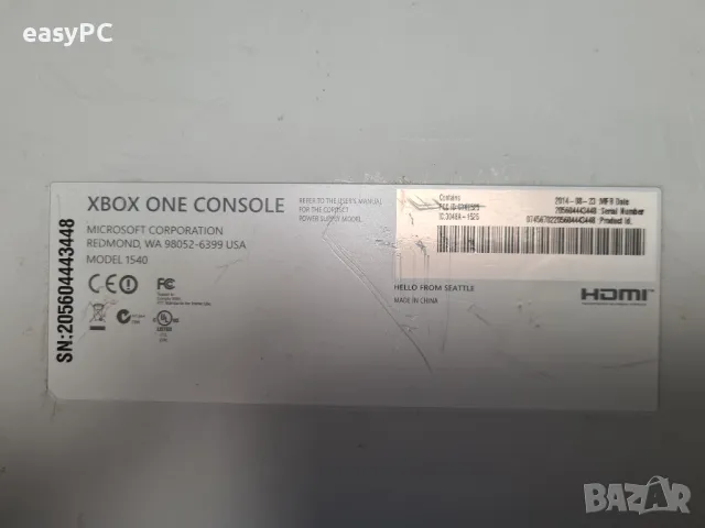 Продавам XBOX ONE 1540 - за части, снимка 11 - Xbox конзоли - 47687721