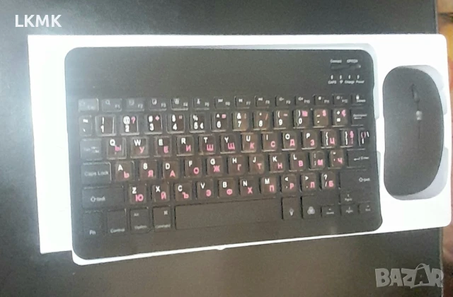 Безжични  блутут  Клавиатура  и  Мишка, снимка 6 - Клавиатури и мишки - 50468330