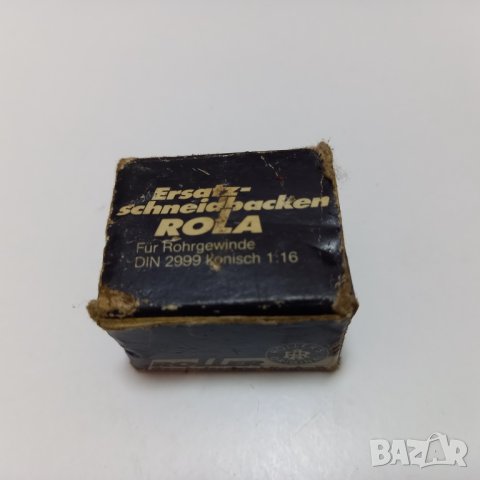 Комплект резбонарезни ножчета 3/4" Коничност: 1/16 ROLA за винторезка , снимка 2 - Резервни части за машини - 40651484