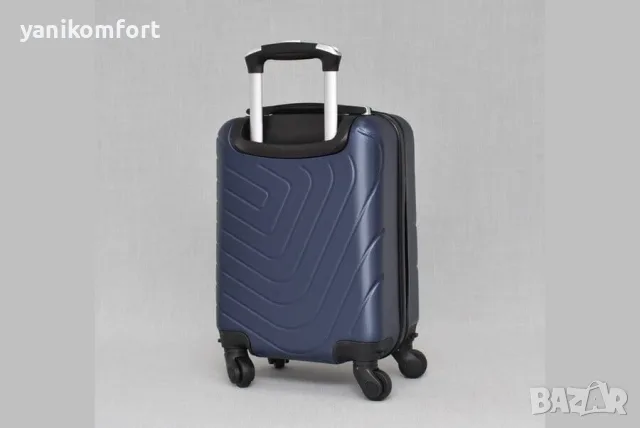 Wizz air куфар за ръчен багаж 40/30/20 с 4 колелца от ABS - твърд куфар, снимка 15 - Куфари - 56200113