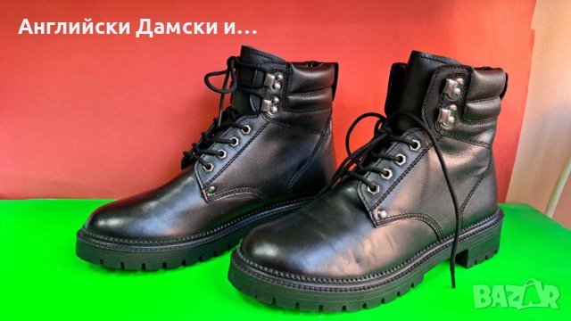Английски дамски боти естествена кожа-5 AVENUE, снимка 6 - Дамски боти - 42504866