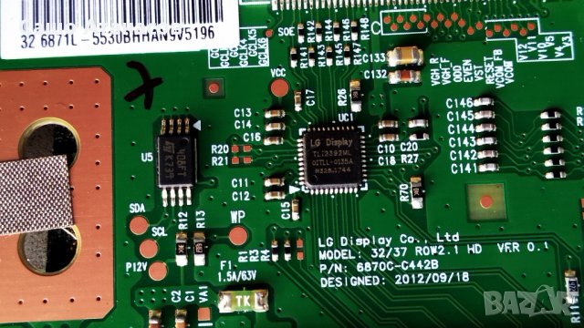 NEO LED-3223 HD SW с счупена матрица ,CV338H-T42 ,6870C-0442B ,MX-32N16-IR T V.01 ,LC320DXY (SL)(A5), снимка 10 - Части и Платки - 30458562