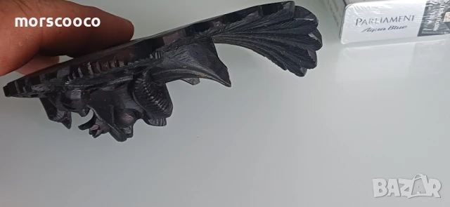 Стара ръчно резбована маска - Баронг , снимка 6 - Антикварни и старинни предмети - 51179583