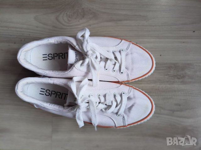 Бели кецове Esprit/38, снимка 3 - Кецове - 40695916