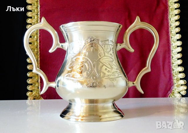 Английска захарница,чаша никелово сребро,маркирана. , снимка 8 - Антикварни и старинни предмети - 30702229