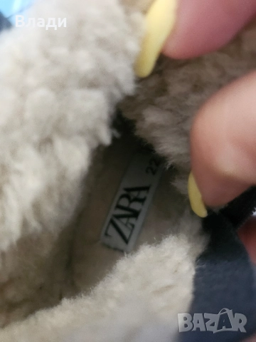 детски ботушки на Zara 22 номер, снимка 2 - Детски боти и ботуши - 51711372