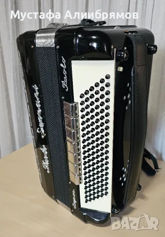 Paolo Soprani Super paolo 120 баса, снимка 7 - Акордеони - 55920906