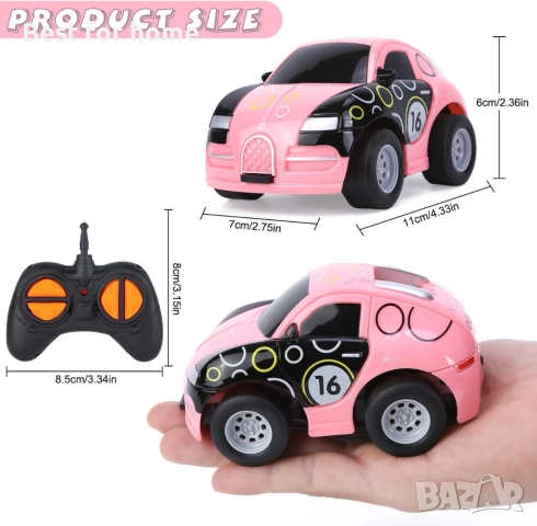 COYYERC Количка с дистанционно управление, снимка 5 - Електрически играчки - 51524161