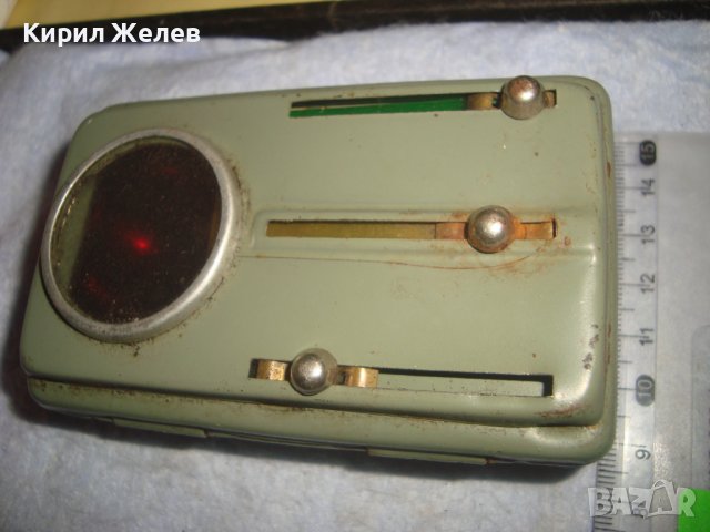 СТАРО СИГНАЛНО МЕТАЛНО РЯДКО РЕТРО БДЖ ФЕНЕРЧЕ с 4 ЦВЯТА 32190, снимка 2 - Антикварни и старинни предмети - 38276965