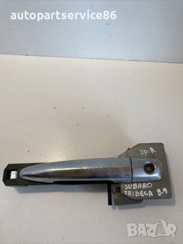 Външна дръжка за предна дясна врата хром за Subaru Tribeca 3.0 V6 (2009) 