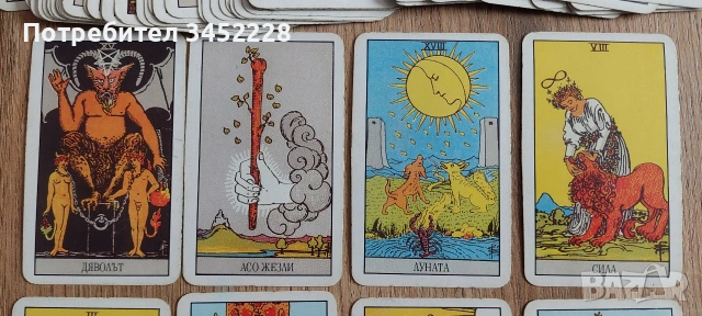 Карти Таро 78 броя за ценители отлични , снимка 3 - Карти за игра - 54165958